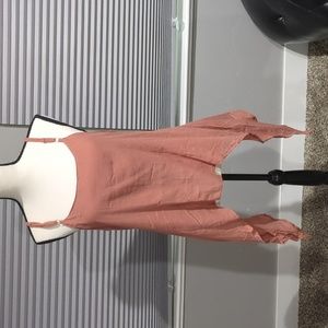 Mauve top, size M